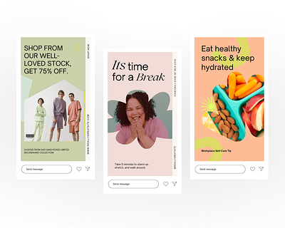Modern Instagram Story Template | Canva branding canva canva template design instagram instagram template social media