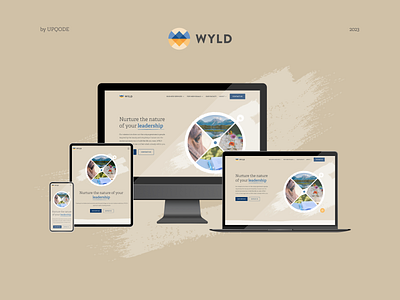 WYLD design illustration professional responsive design upqode webdesign wordpress wordpress design wordpress development