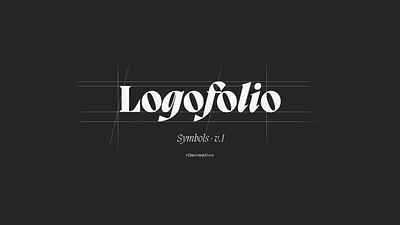 Logofolio Symbols · vol.1 brand branding design identity illustrator logo logo design logodesign logotipo logotype