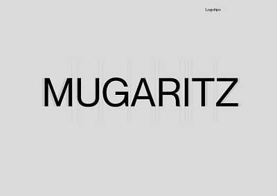 MUGARITZ ad brand branding design graphic design identity poster type typography