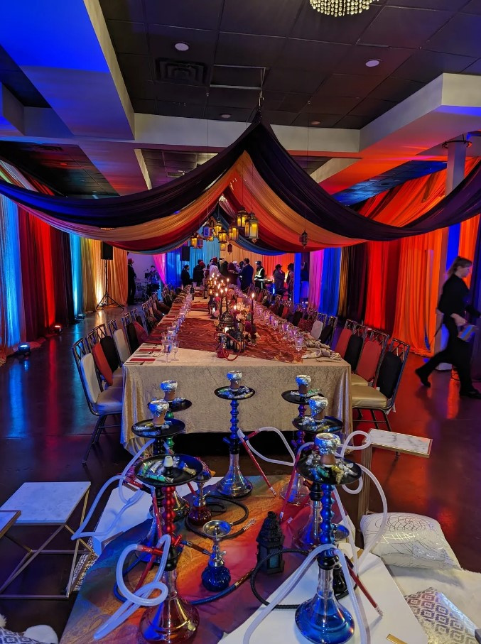 The Best Place for Hookah and Canvas Painting Catering Services by QUEENS SMOKE HOOKAH on Dribbble