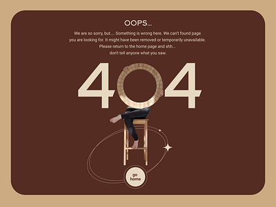 404 error page for e-commerce for woodworking workshop branding design error graphic design illustration minimal typography ui ux