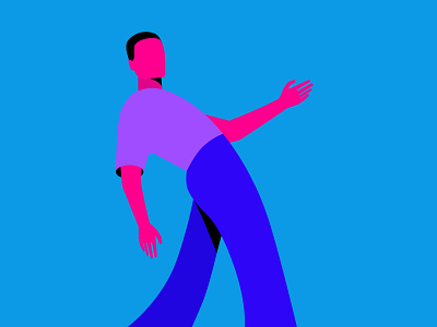 Dance dance design editorial illustration flat illustration minimal vector