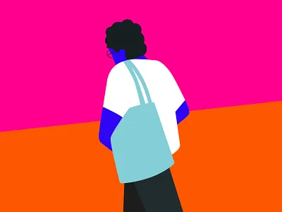 Shopping design editorial illustration flat illustration male man minimal shopping vector