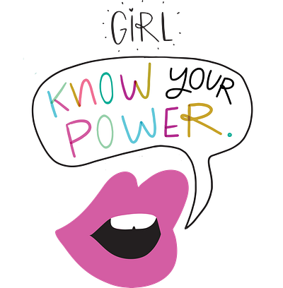KNOW YOUR POWER canva graphic design png png image