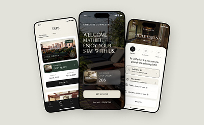 Check in on mobile airbnb app check in editorial guest hospitality host hotel mobile ui ux