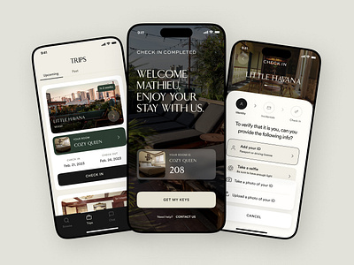 Check in on mobile airbnb app check in editorial guest hospitality host hotel mobile ui ux