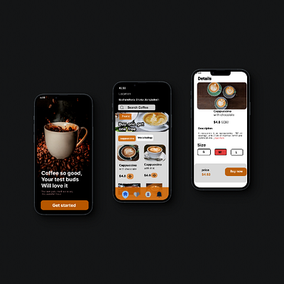 Coffee shop mobile App