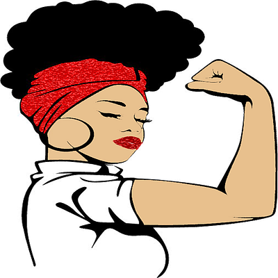 STRONG BLACK WOMAN black magic black woman graphic design png image woman