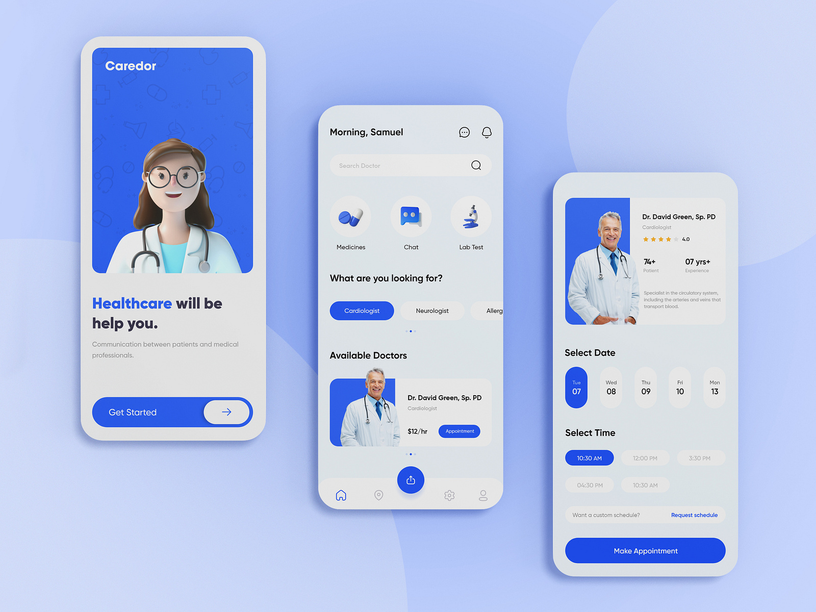 UI/UX Design for Medical App by INSYDS on Dribbble