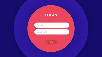 Ambient Login Page Design branding graphic design ui