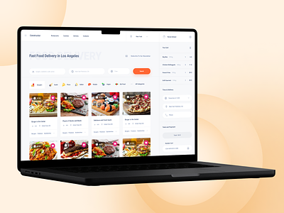 Food Delivery Website Design🥪🍔 card ui design dashboard design design figma design food delivery website food website ui ux website design