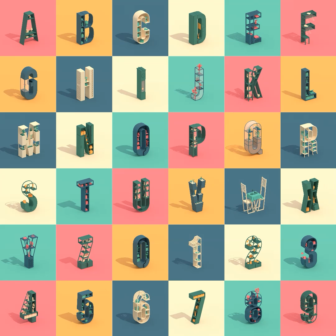 my-complete-36-days-of-type-by-robin-lundin-on-dribbble