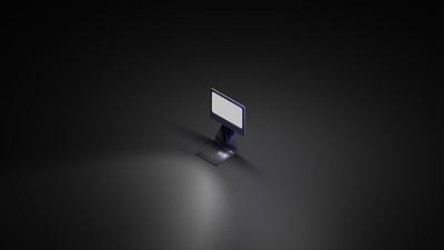 Toy Monitor 3d blender graphic design motion graphics ui