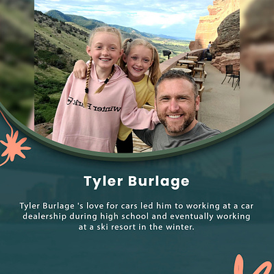 The Burlage family, including young Tyler, moved several times. tyler burlage tyler lee burlage