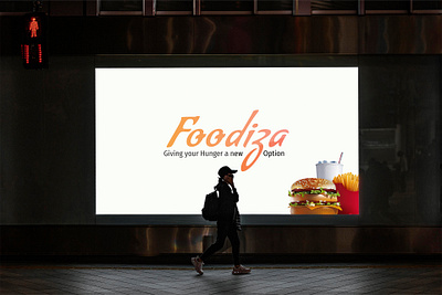 Logo Design For ( Foodiza ) App graphic design logo