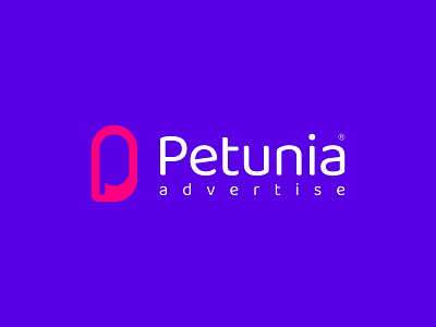 Petunia Advertise Visual Identity Design brand brand identity branding graphic design logo logo brand logo design visual identity