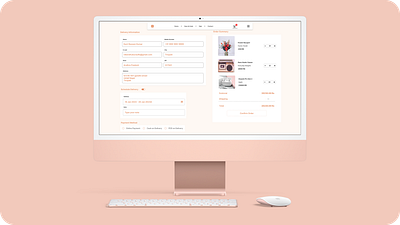 Shopping Cart design figma prototype user centered design user research uxui website