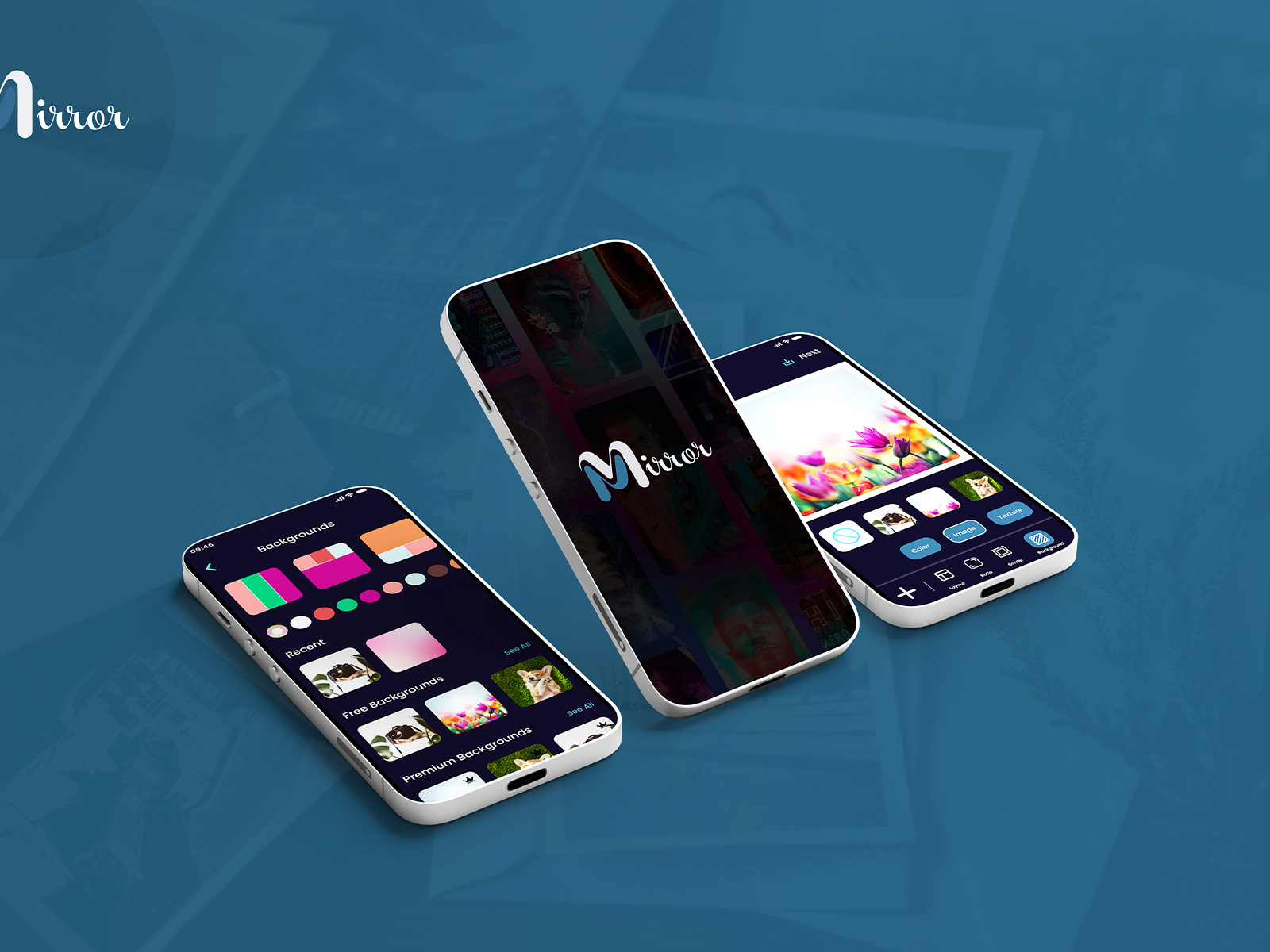 App Design For (Mirror) App by Skywave Info Solutions on Dribbble