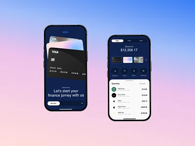 MON. Mobile Banking & Investment App. banking design dixi dixiagency e wallet finance finance app financedesign fintech fintechdesign ignat investment ios mobileapp mobiledesign payment productdesign startup transaction uxui