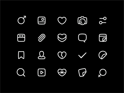 ❤️ ICO app branding branding dating icon icon design icon love iconset interface mark symbol ui