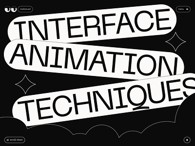 Motion Design Educational Project pt. 2🔊 animation black and white design course e learning edtech education educational kids online school web website