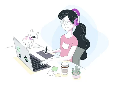 Designer design designer designer illustration graphic design illustration vector