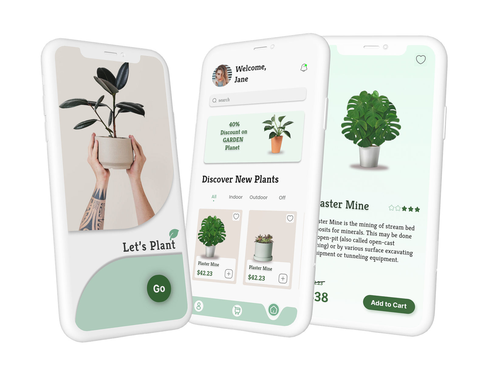 Plant App by Zohreh Zameni on Dribbble