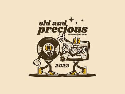 Old and precious adipra std adipra.com adpr std ninyl character old and precious tape cassette
