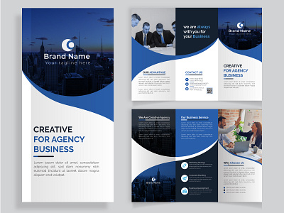Corporate Trifold Brochure print professional trifold brochure design