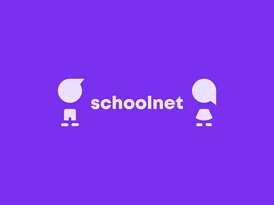 Schoolnet branding design graphic design logo minimal vector