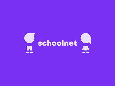 Schoolnet branding design graphic design logo minimal vector