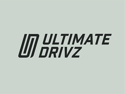 Ultimate Drivz logo & identity branding car design graphic design identity illustration logo racing sim typography vector