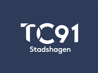 TC’91 Tennis club - logo design branding design graphic design identity illustration logo typography