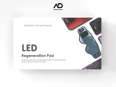 Koanna - Led Regeneration Pad branding design design art graphic design illustration logo photoshop portfolio ui vector