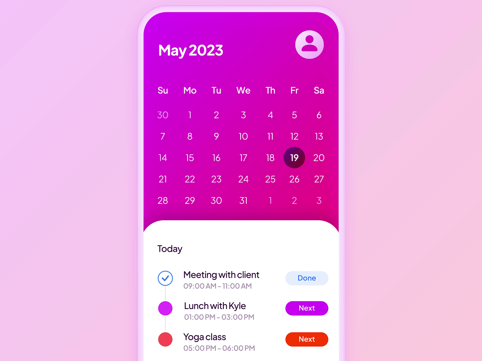 scheduling-app-by-ugrazena-on-dribbble