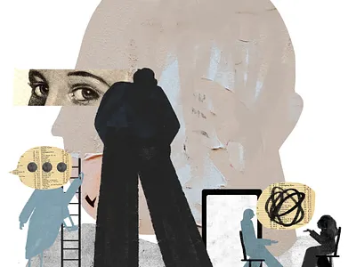 Tough Leadership design editorial illustration illustration art