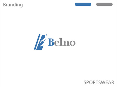 Belno, sportswear company logo 3d animation branding branding logo clothing logo design fashion logo graphic design illustration logo motion graphics sports logo sportswear ui vector