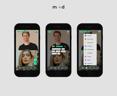 Dating App app branding dating dating app logo screendesign social app ui