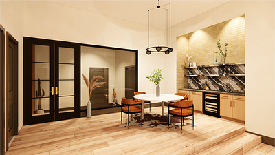 44 Bancroft Loft - Interior Fitout 3d architecture design enscape interior interior design renderings