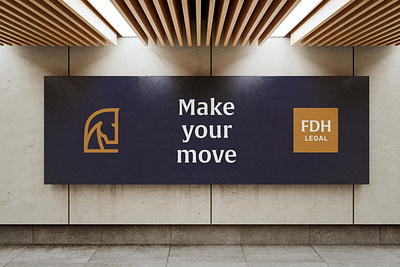 FDH Legal - Billboard branding design graphic design