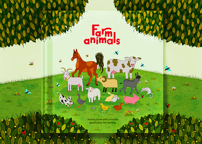 farm animals book cover