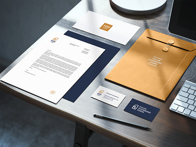 FDH Legal - Stationery branding design graphic design print