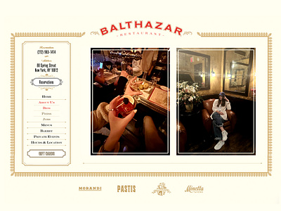 BALTHAZAR branding clean concept creative direction creative director design explore graphicdesign illustration logo marketing minimal new york nyc photography simple ui web website website design