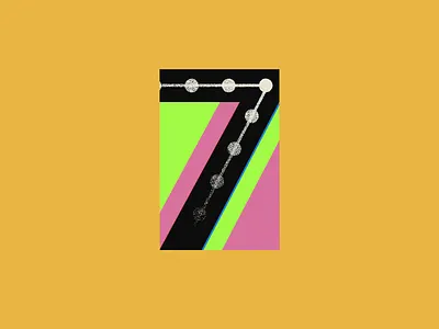 Seven - 36 days of type 36 days 36 days 7 36 days of type animation art direction artwork branding design graphic design illustration motion motion design motion graphics product shapes stay positive type typography ui vector