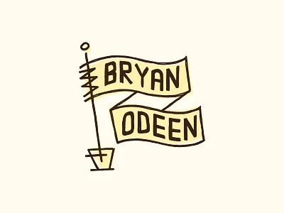 bryan odeen banner banners branding design flag flags graphic design illustration logo merch texture vector