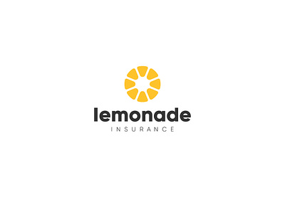 Lemonade Insurance. branding design graphic design illustration logo logo design minimalist logo typography vector