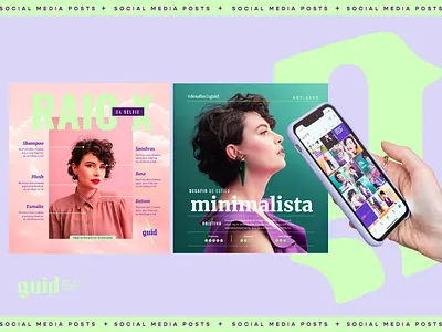 Visual Identity @guid blogger branding canva career content creator fashion fashion brand fashion design feminine gothic graphic design influencer instagram logo magic modern secondary logo social media tarot women