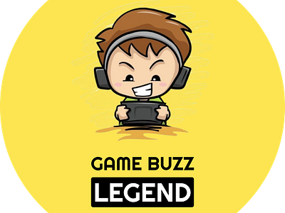 Game Buzz Legend Youtube Channel game game buzz game logo for youtube gaming gamming logo youtube gamming logo