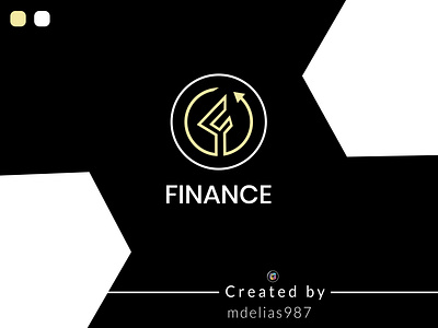 FINANCE LOGO DESIGN brand identity branding design graphic design illustration letter logo logo logo design ui ux vector